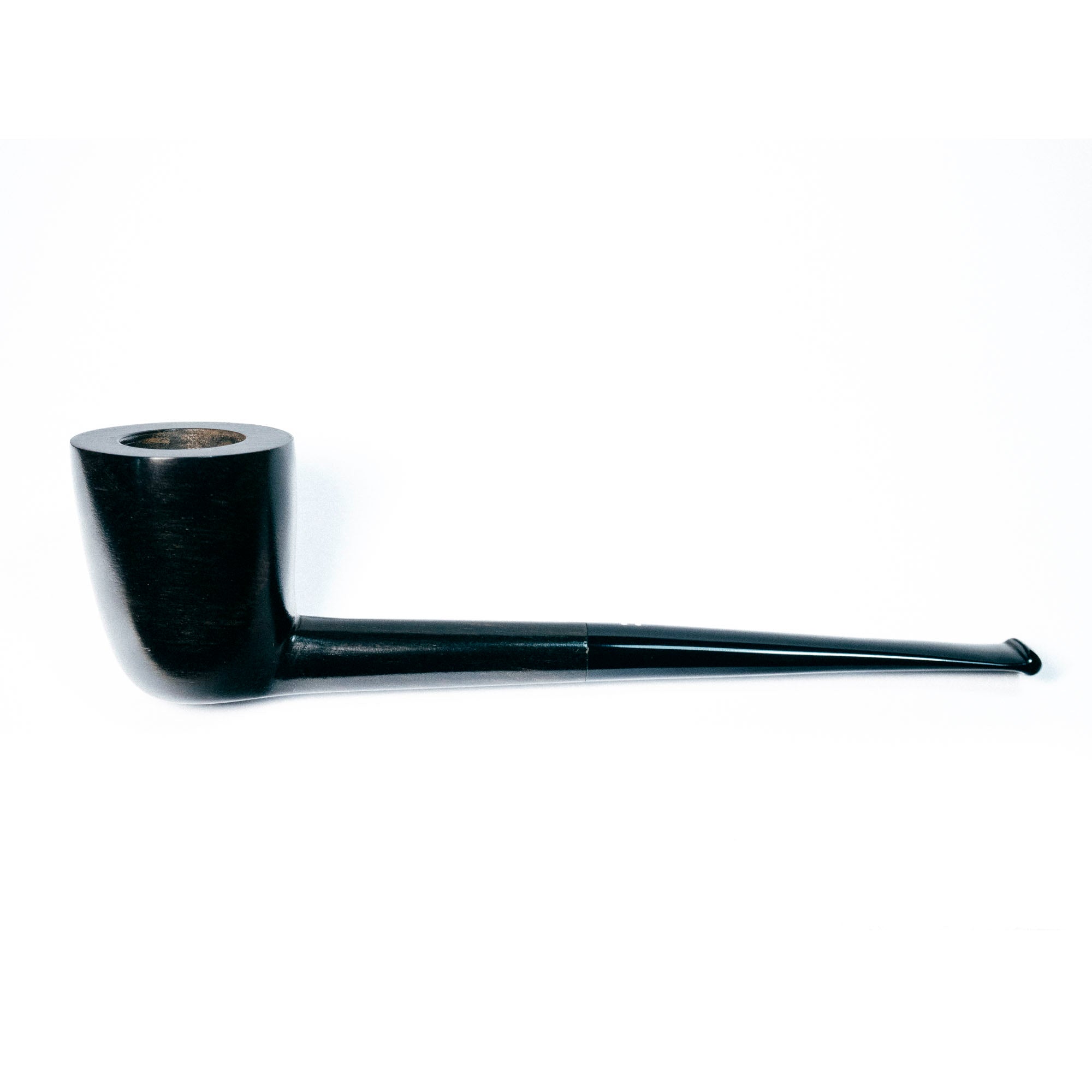 Dublin pipe in ebony wood